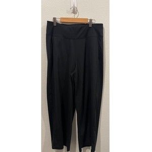 ATHLETA Black Wide Leg Pockets Pants
